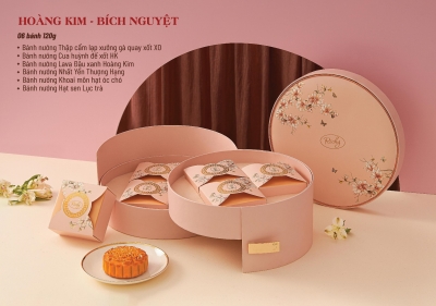 Hộp trung thu Hoàng Kim - Bích Nguyệt